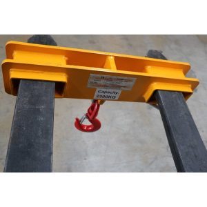 Lifting hook forklift attachment (2500kg capacity) – Allied Forklifts