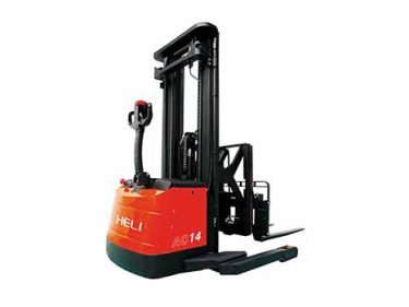 Heli CQDH 1.3-1.4T Battery Electric Walk Behind Reach Stacker with Moonwalk Feature