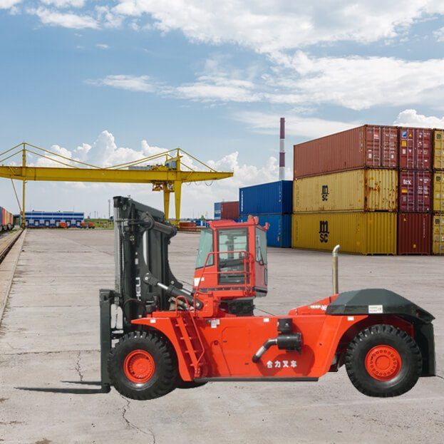 Heli 37 To 40 Ton Heavy Duty Diesel Forklift Allied Forklifts Perth