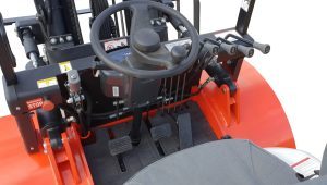 Heli k series 3500kg diesel rough terrain forklift