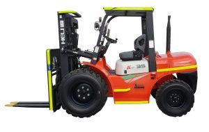 Heli k series 3500kg diesel rough terrain forklift