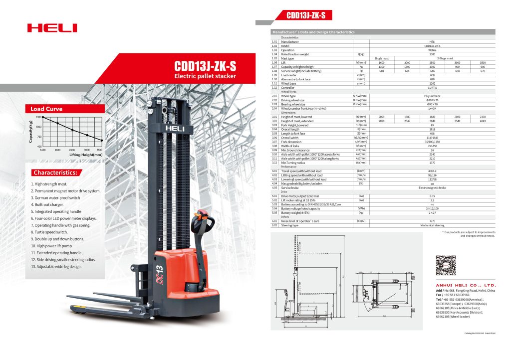 CDD13J-ZK-S全英 | Allied Forklifts