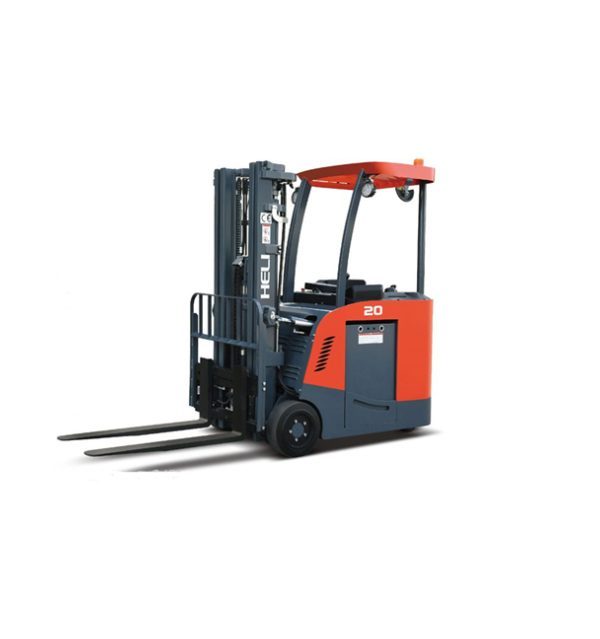 Heli G series 1.5-2t 3 wheel stand-on electric forklift