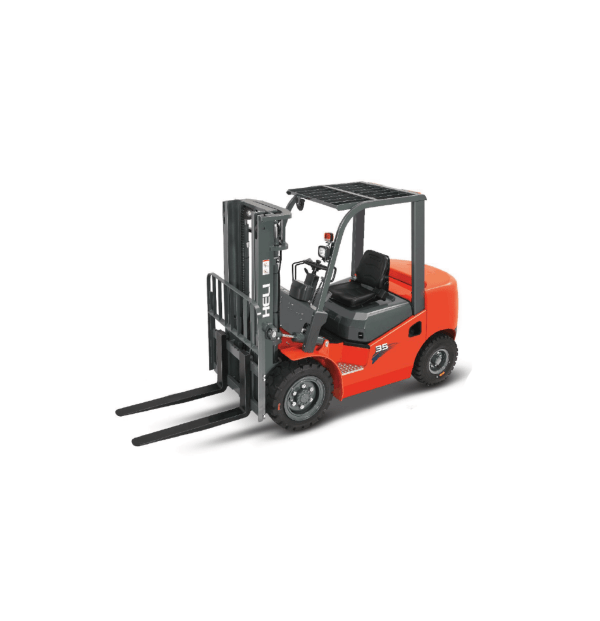 Heli K2 series 2,000kg to 3,500kg diesel forklift range