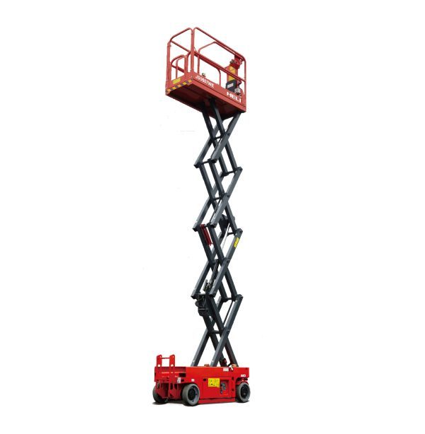 Heli battery electric self-propelled scissor lift. Working height 7700mm - Image 2