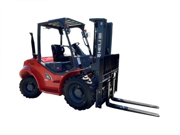 Heli G3 series 3500kg rough terrain diesel forklift 4x4 & 4x2 models - Image 3