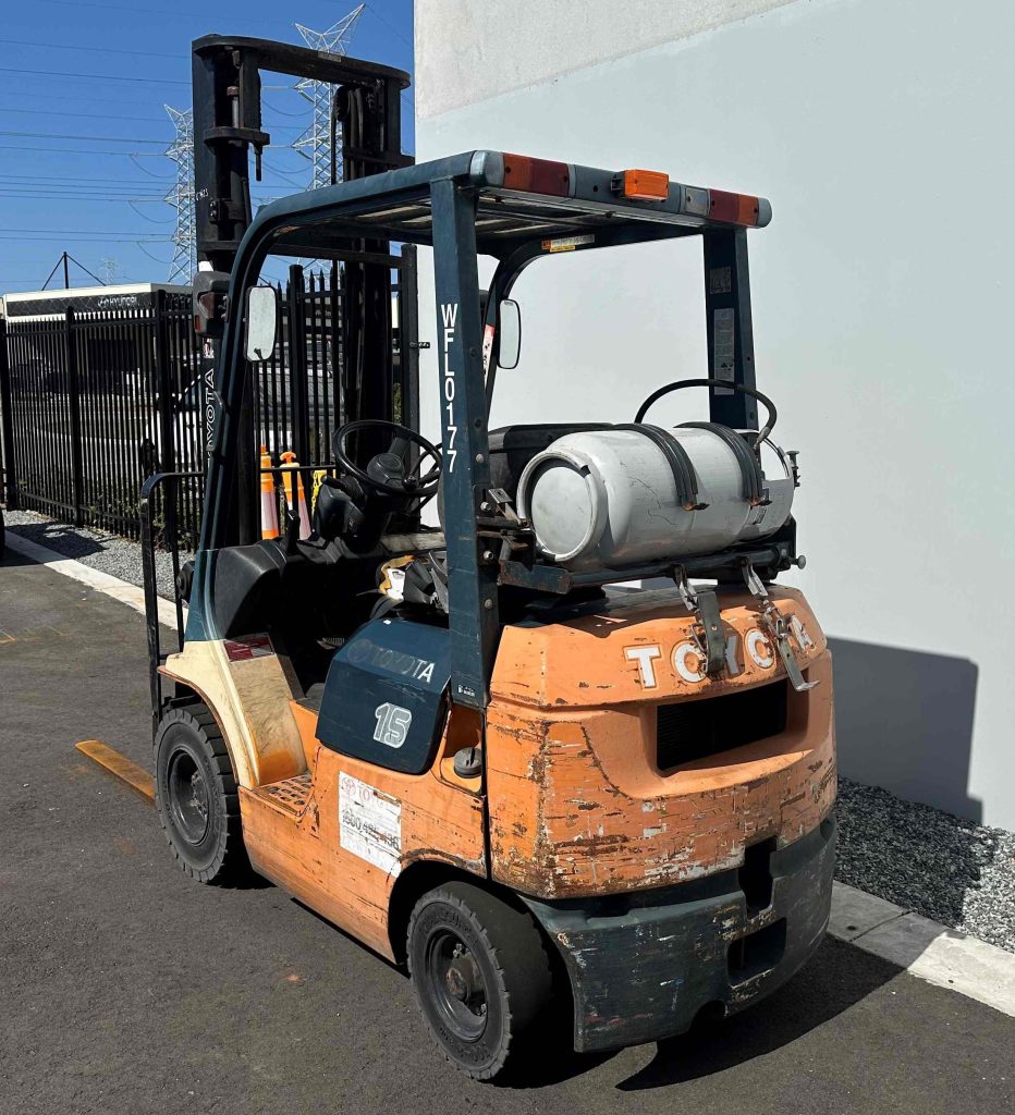 Toyota 1500kg LPG Forklift with 4000mm Mast – Allied Forklifts