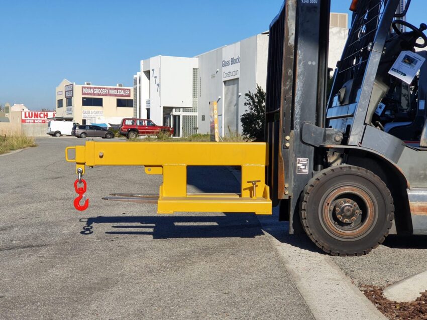 2.5t extendable jib forklift attachment (short) - Image 3