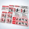 Forklift Safety Decals