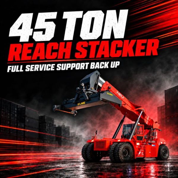 45 Ton Reach Stacker For Sale
