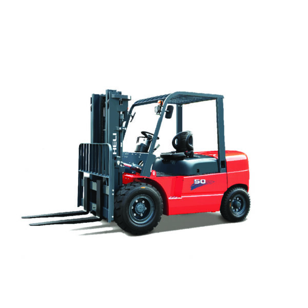 Heli K2 series 5000kg forklift with Kubota LPG engine