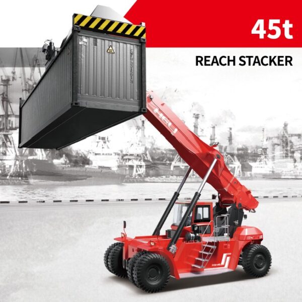 Heli 45t heavy duty reach stacker. For sale or Hire