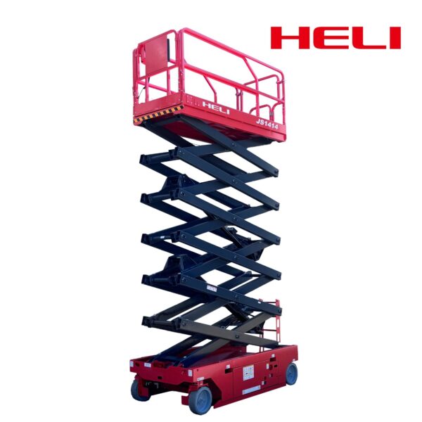 Heli JS14 Battery Electric self-propelled Scissor Lift 13.8m platform height