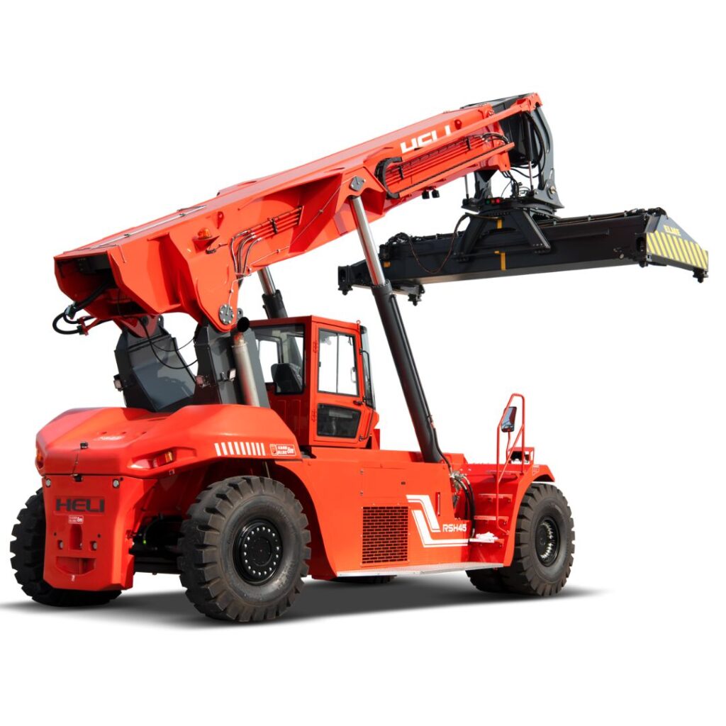 HELI RS45 Container Handler operating in Western Australia port