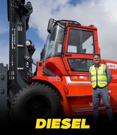 diesel forklift hire Perth construction site