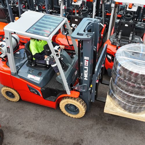 LPG forklift hire Perth