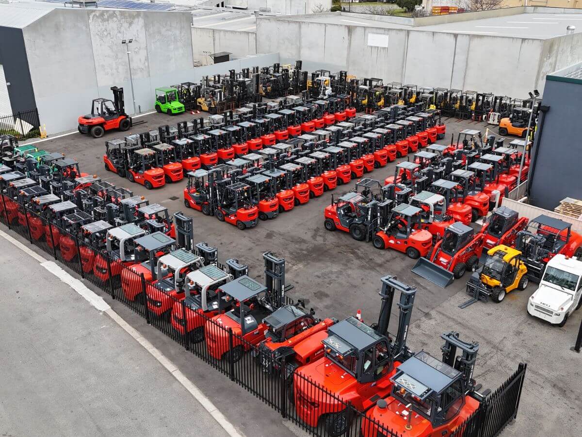 Allied Forklifts team and premises, Perth WA
