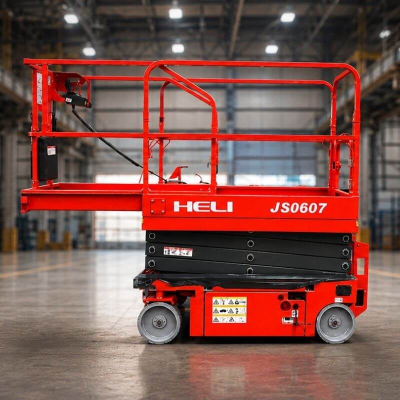 Elevated work platform on hire in Perth — scissor and boom lift