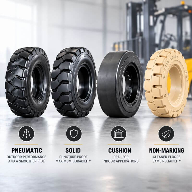 Forklift tyres Perth