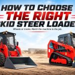 How to choose the right skid steer