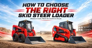 How to choose the right skid steer